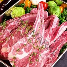 [100% 손질 양고기] 숄더랙 프렌치렉 토마호크 양꼬치 양갈비 프렌치드 램 큐브 스테이크 프리미엄 호주산 구이용, 3. [손질양고기] 숄더랙 1000g, 1개