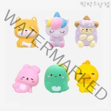 10000 레이지스타말랑피규어 스퀴시 피젯 토이 스트레스 해소 동물 인형 말랑말랑 슬라임 스퀴시인형 액체괴몰, 시바견
