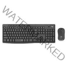 로지텍 MK295 무소음 무선 키보드 마우스세트, M-R0061, 블랙