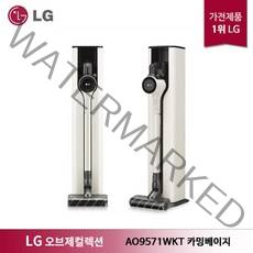 LG전자 코드제로 오브제 올인원타워 무선청소기 AO9571WKT, 카밍베이지