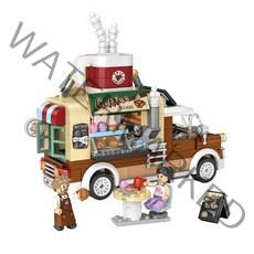 LOZ 미니블럭 푸드트럭 시리즈, 04.커피푸드트럭