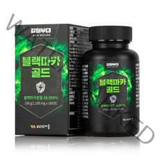비타민마을 강철부대 젤라틴 공법 블랙마카 골드 198g, 180정, 1개