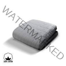 이메텍 프리미엄 전기요 순면 전용커버 그레이 (싱글)-보이로호환가능