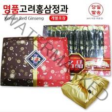 홍삼정과 1kg 개별포장 금사보자기증정 명절선물 금산인삼(당일 발송), 1세트