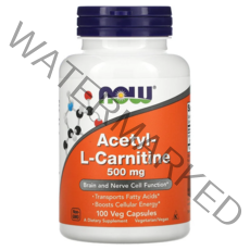 나우푸드 아세틸-L-카르니틴 500mg 베지 캡슐, 100정, 1개
