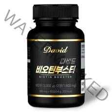 다비드 비오틴부스터 54g, 60정, 1개