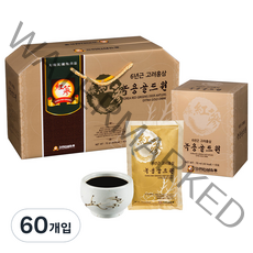 고려인삼유통 6년근 고려홍삼 녹용골드원, 60개입, 70ml
