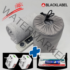 블랙라벨 프리볼트 전기요 캠핑 해외여행 전기장판 110v 1인용 미니싱글, 프리볼트 전기요 미니싱글(해외여행/캠핑겸용), 화이트