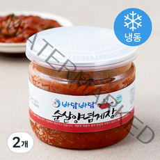 바담바담 순살 양념게장 (냉동), 2개, 200g