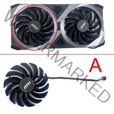 MSI Radeon RX 6700 XT Mech 2X RX6600 RTX3060 3080 VENTUS 95MM 4PIN PLD10010S12HH GPU 그래픽 카드 팬, 01 A