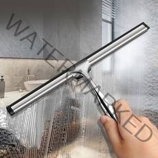 리빙공감 스텐304 고급 거치대형 욕실 스퀴지, 스퀴지 1개, 1개