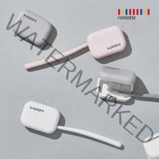 한샘 헤드형 휴대용 칫솔 살균기, HAF-HS400WH, 화이트