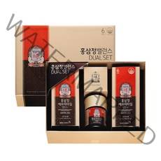 정관장 (정가 136 000) 홍삼정 밸런스 듀얼세트 (농축+액상스틱) +쇼핑백 증정, 없음