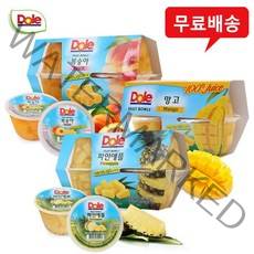 돌 후룻볼(4개입)x3팩(복숭아1＋망고1＋파인애플1)무배
