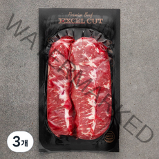 EXCELCUT 미국산 부채 스테이크 컷 (냉장), 400g, 3개