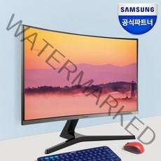 삼성전자 80.1cm 75Hz 인피니티 디자인 커브드 모니터, LC32R500FHKXKR