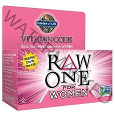 가든오브라이프 비타민 코드 로우 원 포 우먼 베지테리안 캡슐, 75개입, 1개, 75정