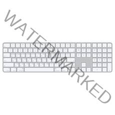 Apple Silicon 장착 Mac용 Magic Keyboard Touch ID 탑재, 한글, 화이트, 숫자패드 포함, 일반형