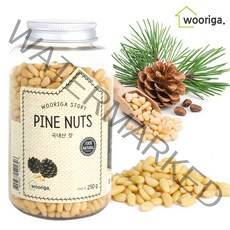 우리가스토리 국내산 깐 잣 백잣 250g 견과류, 1통