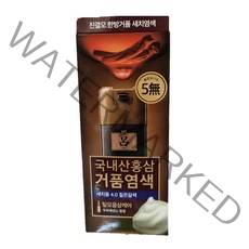 려 진결모 한방거품 새치염색 국내산 홍삼 거품 염색 40g, 1개, 4.0 짙은갈색