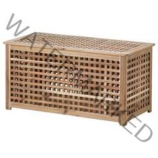 [withIKEA]이케아 아카시아나무 수납테이블 HOL 홀 98x50 cm, 색상