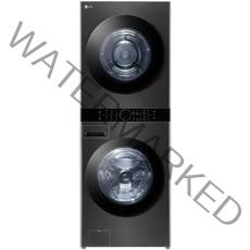 LG 트롬 오브제컬렉션 워시타워 W20KANQ 세탁기 23kg + 건조기 20kg 스페이스 블랙 방문설치