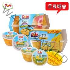 돌 후룻볼(4개입)x2팩(복숭아1팩＋망고1팩)/무배