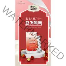 펫씨 강아지 요거독톡 딸기 유산균 5g x 12p, 2개