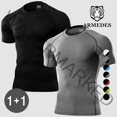 아르메데스 기능성 언더레이어 컴프레션핏 반팔 2매