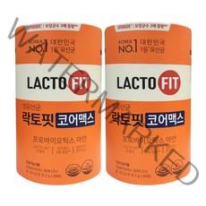 락토핏 종근당건강 생유산균 코어맥스, 60포, 2g, 2개