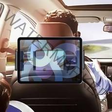 CNS 자동차 뒷좌석 헤드레스트 테블릿 핸드폰 거치대, 1개