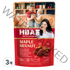 바프 메이플 믹스넛, 190g, 3개