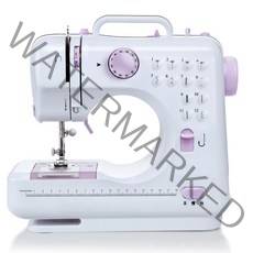 미니재봉틀 505A OEM 전기 미싱 가정용 재봉틀, 화이트