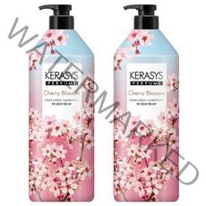 케라시스 퍼퓸 체리블라썸 샴푸, 1L, 2개