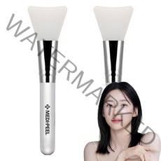 메디필 에어 터치 실리콘팩 브러쉬, 투명, 2개