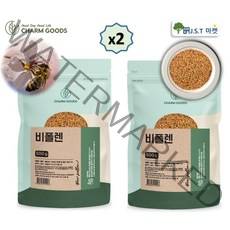 벌화분 먹는화분 비폴렌 꿀 벌 생 화분 가루 스페인산 효능 500g 선택구성, 2팩