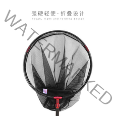 티타늄 프레임 뜰채 뜰채대 티탄 후레임 해루질 뜰채 바다 민물 그물 나노망 큰망, 40cm 3중12mm
