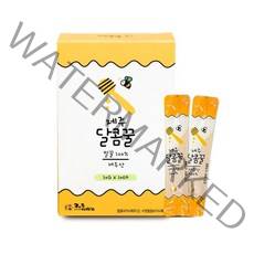 환절기 건강관리 면역력 제주꿀 답례품 제주벌꿀스틱 제주달콤꿀10g 10개입, 1개, 10g