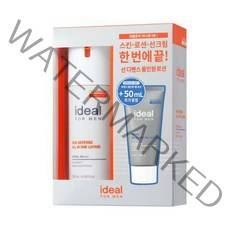 아이디얼포맨 선디펜스 올인원 120ml +프레시 올인원 젤 로션 50ml, 1set, 1개