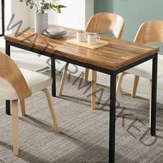 국내제작 상판LPM 4인용 식탁 카페 테이블, 아카시아