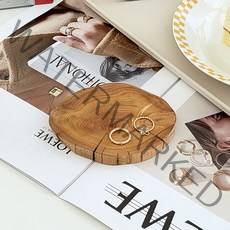 매끈 통원목 우드코스터 컵받침 캔들받침