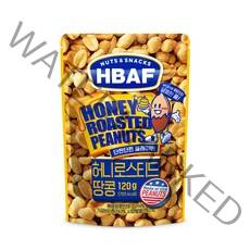 HBAF 넛츠 앤 스낵스 허니로스티드 땅콩, 1개, 120g