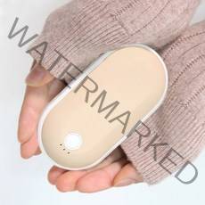 충전식 손난로 보조배터리 초코넛 5200mAh 한겨울을 따뜻하게, 화이트초코