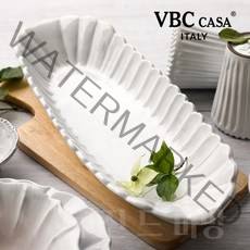 VBC까사 인칸토 스칼롭 브레드서버(46x17cm) 9921-46, 1개