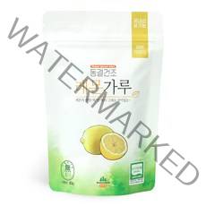 산마을 동결건조 유기농 레몬가루, 30g, 1개