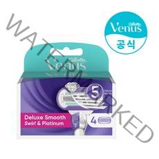 질레트 비너스 스월 면도날 4입, [G103]