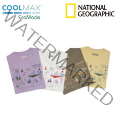 (국내매장판 A/S 가능) 내셔널지오그래픽 필드AD 캠핑 아트웍 반팔 티셔츠 3 N225UTS902