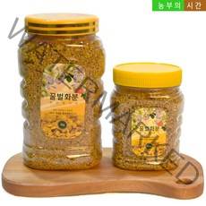 국내산 꿀벌 벌화분 500g/1kg 먹는 꽃가루 화분, 500g, 1개