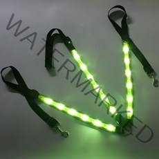 승마운동기구 코어 운동기구 트레이닝체어 승마 LED 말 가슴 플레이트 칼라 안전 반사 스트랩