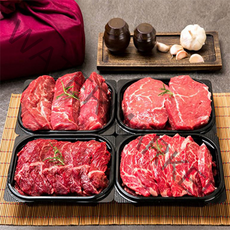 소고기 la갈비 선물세트 미국산 2kg 3kg 4kg 추석선물세트, LA갈비 4KG 선물세트